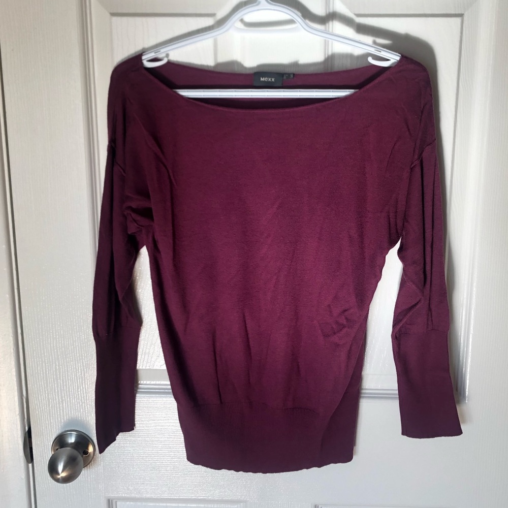 Mexx Purple Long-Sleeve Top